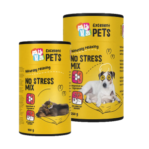 No stress mix hond en kat