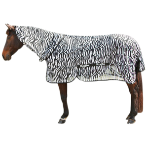 Vliegendeken Zebra incl. nekdeel