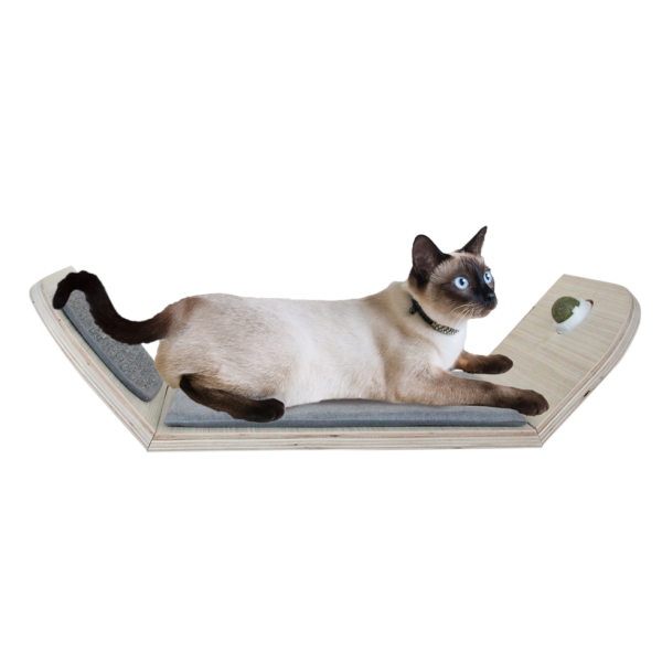 AFP Skywalk - Scratcher Lounge Bed With Catnip Ball