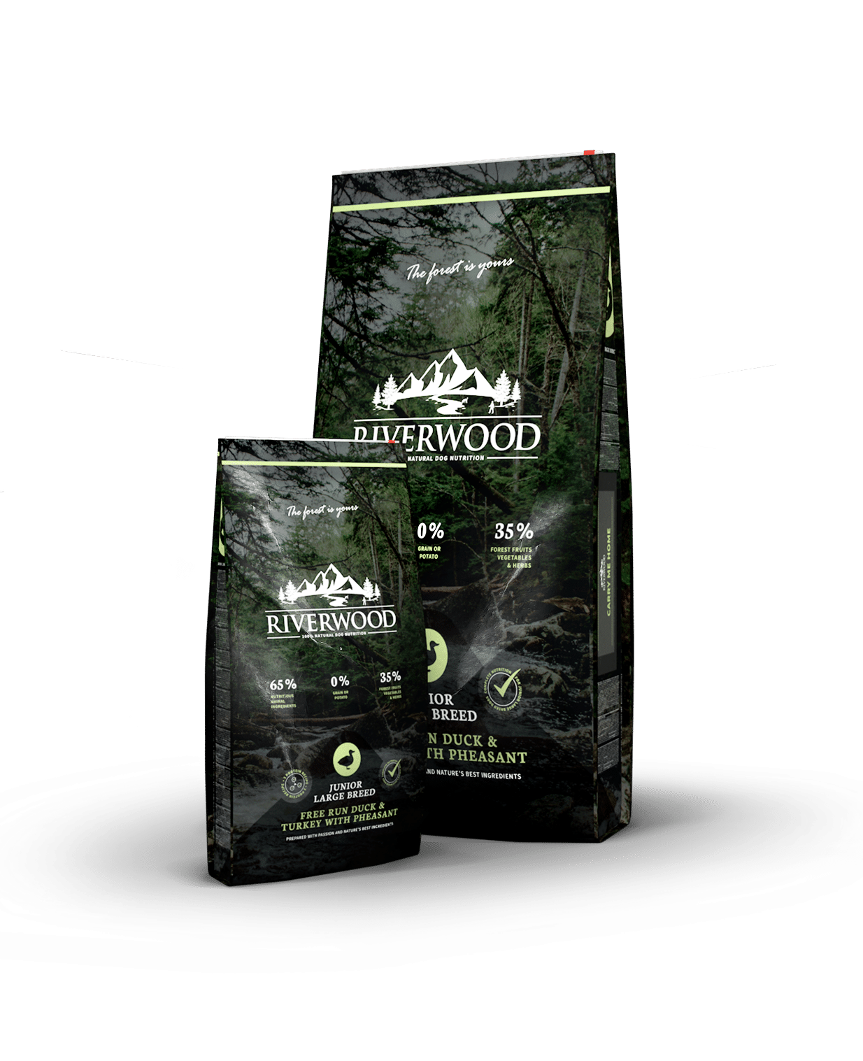 Riverwood Junior XL Eend & Kalkoen met Fazant