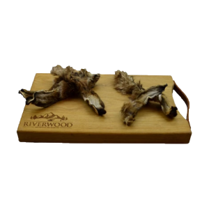 Hazenoren met vacht 100 gram