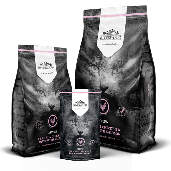 Riverwood Kitten Kip & Eend met Zalm