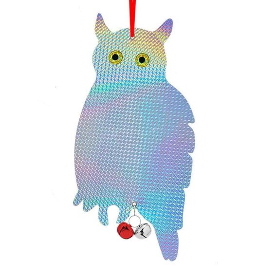 Reflecterende hologram uil - Vogelverschrikker - Afbeelding 3