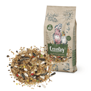 Country Grote Parkiet en Kaketoe met pellets