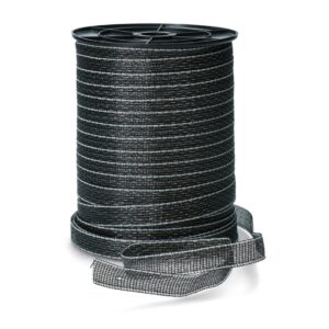 ZoneGuard 20 mm Basic afrasteringslint zwart 200m